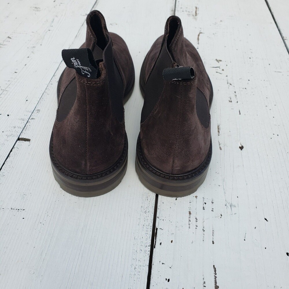 Florsheim Shoe Company Suede Boot Shoes Men's Size 8 Leather Brown NEW - Picture 3 of 4